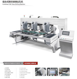 中国 3ヘッドCNCガラス鋭い機械、シャワー ガラスCNCガラス鋭い機械、CNCのガラス鋭い機械 サプライヤー