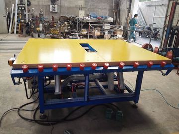 中国 暖かい端のスペーサの空気浮遊物のテーブル、適用範囲が広いスペーサIGアセンブリ テーブル、空気Tilting&amp;Suckerの浮遊塗布のテーブル サプライヤー