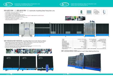 中国 PLCの制御システムが付いている自動絶縁の二重ガラス装置 サプライヤー