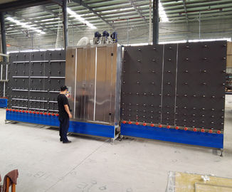 中国 2000Mm縦の低Eの産業ガラス洗濯機装置3はブラシ、縦の板ガラスの洗濯機を組み合わせます サプライヤー