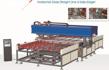中国 横の4、自動ガラス継ぎ合わせる機械フル オートマチック、側面のガラス エッジング機械横のガラス継ぎ合わせる機械 サプライヤー