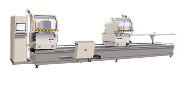 CNC ポリ塩化ビニールのプロフィールの倍の頭部の留め釘はドア CNC の打抜き機見ましたり/アルミニウム窓の サプライヤー