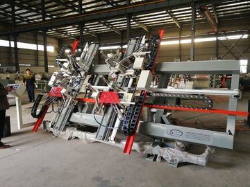 UL標準的なCNC 4のポリ塩化ビニールの窓、CNCの縦の4点の溶接工のための角の溶接機 サプライヤー
