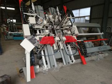 UL標準的なCNC 4のポリ塩化ビニールの窓、CNCの縦の4点の溶接工のための角の溶接機 サプライヤー