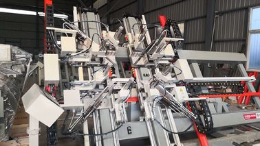 UL標準的なCNC 4のポリ塩化ビニールの窓、CNCの縦の4点の溶接工のための角の溶接機 サプライヤー