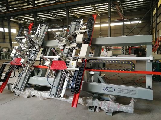 CNC 4ポイント溶接工、CNC 4のULの標準のポリ塩化ビニールの窓のための角の溶接機